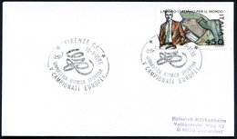 1986 (18.9.) Italien, Sonderstempel: FIRENZE C.P., GINNASTICA RITMICA SPORTIVA, V CAMPIONATI EUROPEI (5. EM Der Rhythm.  - Otros & Sin Clasificación