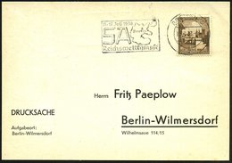 1938 (16.7.) BREMEN 5, Maschinen-Werbestempel: SA Reichswettkämpfe Berlin (= Wehrsportwettkämpfe Der SA) Inl.-Karte (Bo. - Other & Unclassified