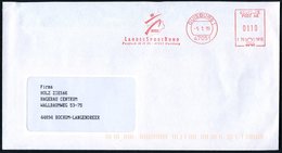 1999 (5.1.) 47051 DUISBURG 1, Absender-Freistempel "DEUTSCHE POST AG": LANDESSPORTBUND NORDRHEIN WESTFALEN (Logo) Inl.-B - Sonstige & Ohne Zuordnung