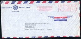 1973 (15.5.) UNO NEW YORK, Absender-Freistempel: UNITED NATIONS, NEW YORK, ECONOMIC COMMISSION FOR LATIN AMERICA, 25th A - Other & Unclassified