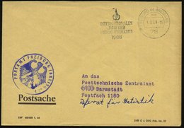 1968 (3.12.) 78 FREIBURG IM BREISGAU 1, Maschinen-Werbestempel: INTERNAT. JAHR DER MENSCHENRECHTE 1968 (Logo) + Viol. Ne - Otros & Sin Clasificación