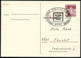 1972 (25.6.) 8501 FEUCHT, Sonderstempel: INTERN. FÖRDERKREIS HERMANN OBERTH, Die Rakete Zu Den Planeten-Räumen (Buchtite - Andere & Zonder Classificatie