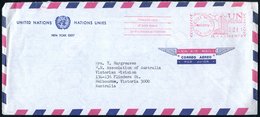 1972 (28.11.) UNO NEW YORK, Absender-Freistempel: UNITED NATIONS, NEW YORK; Peaceful Uses Of Outer Space For The Benefit - Other & Unclassified