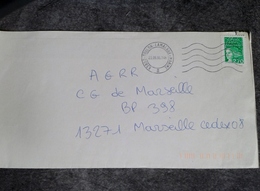 Enveloppe Marine  TOULON NAVAL - Centre Lamalgue 83800 1996 - Maritime Post