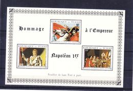 Napoleon - Tchad - Michel 295 / 97 De 1970 - Feuillet De Luxe - Tiré à Part - Tirage Limité - Rare - Napoleon