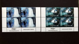 Island 981/2 **/mnh EVB, EUROPA/CEPT 2001, Lebensspender Wasser - Unused Stamps