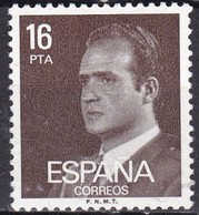 Spagna, 1980/84 - 16p King Juan Carlos  - Nr.2187 MNH** - Unused Stamps