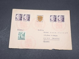 ALLEMAGNE - Enveloppe De Trier Pour Metz En 1947 , Affranchissement Plaisant - L 17721 - Zona Francesa
