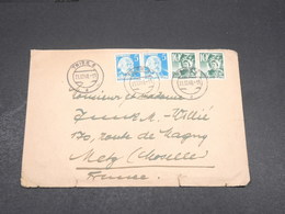 ALLEMAGNE - Enveloppe De Trier Pour Metz En 1948 , Affranchissement Plaisant - L 17723 - Zona Francesa