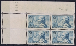 France : Yv Nr  313 Postfrisch/neuf Sans Charniere /MNH/**   1936 - 1930-1939