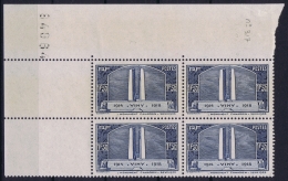 France : Yv Nr  317 Postfrisch/neuf Sans Charniere /MNH/**   1936 - 1930-1939