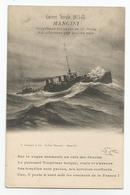 Cpa Guerre Navale 1914 -15 Torpilleur Français De 1er Rang En éclaireur Par Grosse Mer - Warships