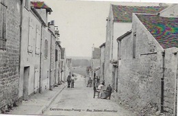 CPA De CARRIERES SOUS POISSY - Rue Sainte Honorine - Carrieres Sous Poissy