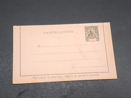 DIEGO SUAREZ - Entier Postal ( Carte Lettre Collée ) Type Groupe Non Circulé - L 17785 - Cartas & Documentos