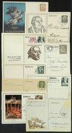 42 GERMANY: 9 Cards (most Are Postal Cards) Used Between 1933 And 1944, Interesting! - Sonstige & Ohne Zuordnung