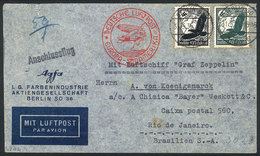48 GERMANY: Airmail Cover Sent From Berlin To Rio De Janeiro On 31/MAY/1935, With Arrival Backstamp Of 5/JUN, Very Nice! - Sonstige & Ohne Zuordnung