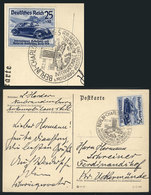 77 GERMANY: Postcard Mailed On 20/FE/1939, With Postage And Special Cancel Of The Intl. Berlin Motor Show, VF! - Other & Unclassified