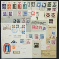 81 GERMANY: Poland, Czechoslovakia And Croatia Occupations: 16 Covers Or Cards, Very Fine General Quality, Interesting G - Other & Unclassified