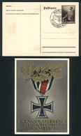 84 GERMANY: Postal Card Illustrated On Back With Nazi Motifs, With Special Cancel Applied In Berlin On 19/JUL/1940. - Other & Unclassified