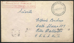 85 GERMANY: WWII INTERNED GERMAN SAILORS OF CRUISER GRAF SPEE IN ARGENTINA: Cover Sent By A Sailor Of The Cruiser Graf S - Sonstige & Ohne Zuordnung