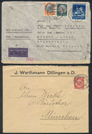 87 GERMANY: 2 Covers: One Sent By Airmail From Chemnitz To Argentina On 18/AP/1941 With Nice Postage And Censored, And A - Sonstige & Ohne Zuordnung
