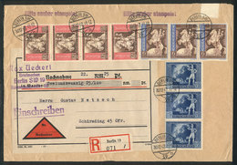 89 GERMANY: Registered Cover Sent From Berlin To Schirding On 20/DE/1942 With Very Handsome Postage, VF Quality - Other & Unclassified