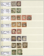 101 GERMANY: Accumulation Of Classic Stamps On Album Pages + 22 Letters With Good Postages And Cancels. The General Qual - Sonstige & Ohne Zuordnung