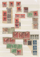 109 GERMANY: Stock Of Used Stamps On Fragments Mounted In Stockbook, From Years Circa 1930s To 1950s, Very Fine General  - Other & Unclassified