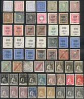 167 ANGOLA: Interesting Lot Of Old Stamps, Used Or Mint (they Can Be Without Gum), Fine General Quality (some May Have M - Angola