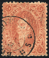 257 ARGENTINA: GJ.20d, 3rd Printing, DIRTY PLATE Variety, Superb Quality! - Ungebraucht