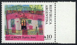 455 ARGENTINA: GJ.2389, With Notable VARIETY: Very Shifted Colors, Excellent! - Altri & Non Classificati