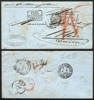 533 ARGENTINA: BRITISH POSTAL AGENCY IN BUENOS AIRES: Cover Sent Collect From Buenos Aires To Olten (Switzerland) On 30/ - Sonstige & Ohne Zuordnung