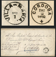 554 ARGENTINA: Official Wrapper Of The General Board Of Schools Of The Province Of Córdoba Sent Without Postage From VIL - Sonstige & Ohne Zuordnung