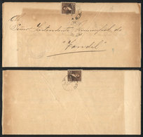 561 ARGENTINA: Printed Lettersheet Sent From SALTO To Tandil On 31/JA/1898 Franked With 2c. (GJ.175 X2, One On Back), In - Sonstige & Ohne Zuordnung