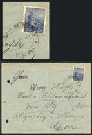 575 ARGENTINA: RARE CANCEL: Cover Sent To Germany On 13/AP/1913, Franked With 12c. Plowman With Double Circle Datestamp  - Sonstige & Ohne Zuordnung