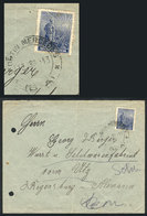 575 ARGENTINA: RARE CANCEL: Cover Sent To Germany On 13/AP/1913, Franked With 12c. Plowman With Double Circle Datestamp  - Other & Unclassified