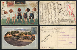 579 ARGENTINA: 2 Postcards Sent To JAPAN In 1919/20, Interesting, Unusual Destination For The Period! - Sonstige & Ohne Zuordnung