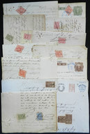 679 ARGENTINA: 15 Old Documents With Revenue Stamps, Interesting! - Sonstige & Ohne Zuordnung