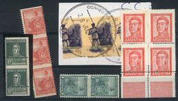 692 ARGENTINA: PERFORATION VARIETIES: Stockcard With Attractive Lot Of Varieties, Fine General Quality! - Lots & Serien