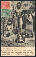 705 ARGENTINA: Cacique Toba With His Women, Used In 1903, Very Nice! - Argentinien