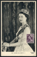 727 AUSTRALIA: Queen Elizabeth II, Maximum Card Of 19/AU/1953, VF Quality - Maximumkaarten