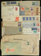 744 AUSTRIA: 13 Covers Or Cards Sent To Argentina Between 1946 And 1951, Almost All CENSORED, Fine General Quality (some - Other & Unclassified