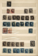 789 BELGIUM: Stockbook With Good Old Stock Of Used And Mint Stamps (from Classics To Circa 1940), Fine General Quality ( - Verzamelingen