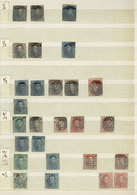 791 BELGIUM: Very Good Stock Of Old And Modern Stamps On A Large Number Of Stockpages, Used Or Mint (without Gum, Lightl - Collezioni