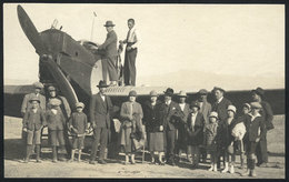 854 BOLIVIA: Circa 1925: Original Photograph Of The Junkers Airplane Used In 1925 For Flights Between Cochabamba And Var - Bolivia