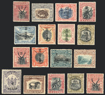 855 NORTH BORNEO: Lot Of Old Stamps, All Mint WITH ORIGINAL GUM, A Few With Minor Staining, Fine General Quality, Scott  - Bornéo Du Nord (...-1963)