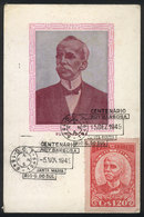 886 BRAZIL: Ruy BARBOSA, Diplomat And Politician, Maximum Card Of NO/1949, With Special Pmk, Fine Quality - Maximumkaarten