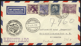 916 BRAZIL: Cover Flown By ZEPPELIN, Sent From Rio De Janeiro To Germany On 19/JUN/1935, VF Quality! - Other & Unclassified