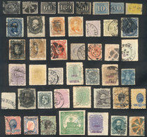 933 BRAZIL: Lot Of Old Stamps, Mixed Quality (some Of Fine Quality, Others With Defects), Yvert Catalog Value Over Euros - Other & Unclassified