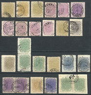 937 BRAZIL: Lot Of Stamps Issued Between 1890 And 1891, Very Fine General Quality, Good Opportunity! - Altri & Non Classificati